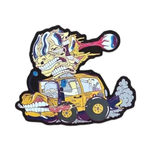 Aaron Brooks "Truckin (Yellow)" Moodmat - Bild 1 von 2