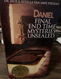 1993 DANIEL FINAL END TIME MYSTERIES UNSEALED DR JACK VAN IMPE MINISTRIES 4 VHS - Picture 1 of 4