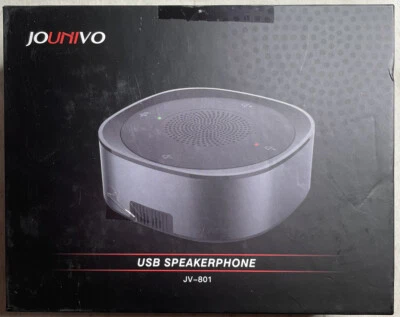 Jounivo USB Speakerphone Microphone, Conference Speaker Omnidirectional JV-801 - Image 1 of 2