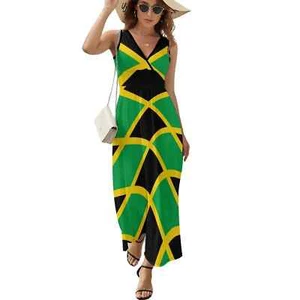 Jamaican National flag Print Summer Dress...Size XXXL...16-18 - Picture 1 of 1