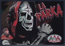 La Parka 2019 Panini Lucha Libre AAA Worldwide Album Stickers Foil Card #44 RARE