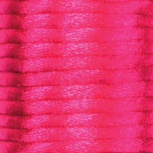 Seidenkordel Seidenband glänzend - Ø 1 mm - Farbe: neon-pink - 1 Spule = 5 Meter - Bild 1 von 1