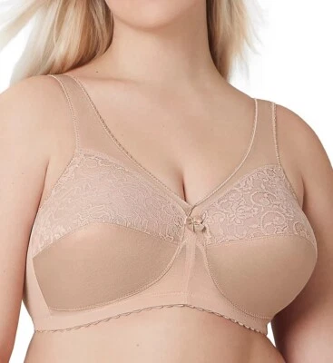 Sutiã Glamorise BLUSH Magic Lift figura completa suporte sem fio, EUA 46H, Reino Unido 46ff - Imagem 1 de 4