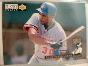 Cliff Floyd 1994 Collectors Choice Rookie Class Baseball Card #7