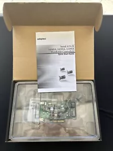 Adaptec AAR-1430SA 4-Port SATA RAID Controller Adapter Card PCI-e PCA-00251-01-B - Picture 1 of 8