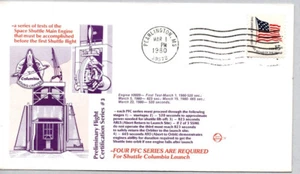 SPACE SHUTTLE PRELIMINARY FLIGHT CERTIFICATION SERIES #3 ENGINE #0009 3/1/1980 - Picture 1 of 1