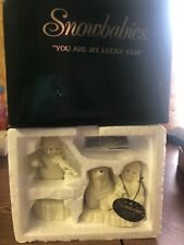 Dept 56:  Snowbabies 1996 YOU ARE MY LUCKY STAR #68814 New in Box