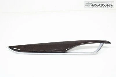 Cadillac XTS 2013-2019 parte trasera izquierda interior manija de puerta cubierta madera OEM Foto 1 de 4