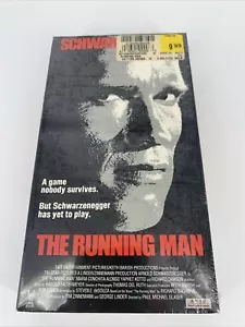 *The Running Man* Vhs Tape 1994 Arnold SEALED WATERMARKS!! Excellent Condition! - Picture 1 of 8