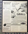 1911 GILLETTE SAFETY RAZOR SHAVE BLADE HEALTH BEAUTY HOME DECOR BATHROOM AD ZZ77