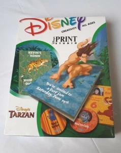 Disney Print Studio-Tarzan CD Rom Neu&Versiegelt Kreativität Alle Altersgruppen Party Gruß - Bild 1 von 6