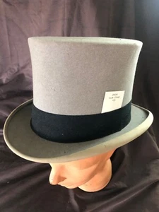 Vintage grey top hat by lock & co c 1971 - Picture 1 of 3