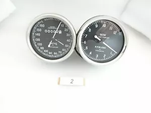 Réplica de medidor y velocímetro Smith de 0-160 km para bicicletas/motocicletas vintage - Imagen 1 de 5