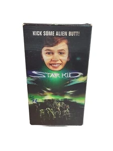 Star Kid (VHS) Holographic Front Blockbuster Sticker, Aliens Sci Fi Outer Space - Picture 1 of 3
