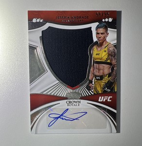 2023 Chronicles UFC Crown Royale Silhouettes Patch Auto Jessica Andrade #’d/99