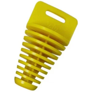 AUSPUFFKAPPE AUSPUFF SCHALLDÄMPFER MOTORRAD AUTO ACERBIS GELB - Bild 1 von 1