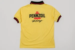Vintage NOS  1990’s Pennzoil Racing Team Single Pocket Polo Shirt - Picture 1 of 8