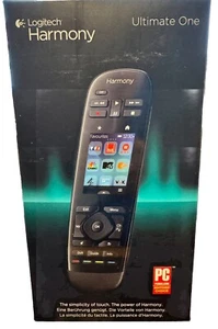 Logitech Harmony Ultimate One 15-urządzenie uniwersalny pilot czarny 915-000228 rzadki - Zdjęcie 1 z 16