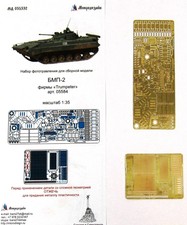 Microdisign 1/35 Russian BMP-2 PE Detail set 035332 for Trumpeter kit
