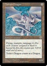 Teeka's Dragon NM MTG Mirage Magic VN3