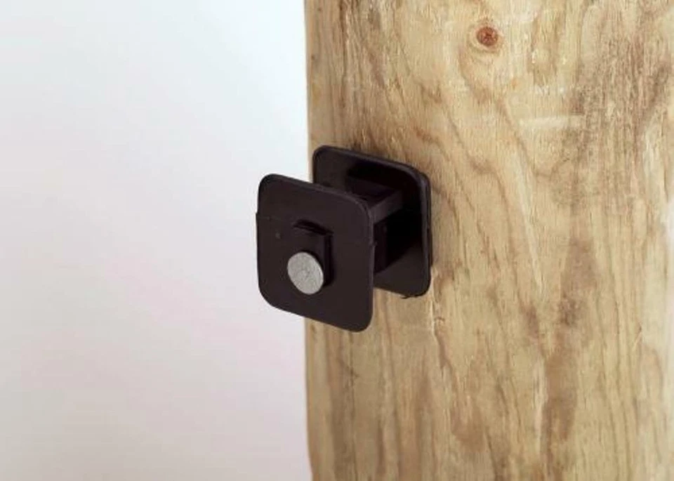 DARE PRODUCTS Dare Electric Fence Insulator Black Widow Pasture Livestock 25 Count