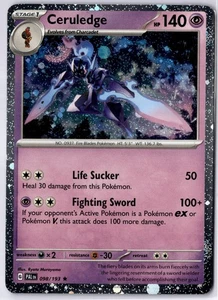Ceruledge 098/193 Near Mint Cosmos Holo Pokemon TCG Paldea Evolved SWIRL 098/19 - Picture 1 of 2