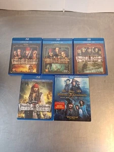 Fluch der Karibik 5 Film Blu-ray Sammlung Set - Bild 1 von 12