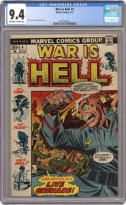 War Is Hell #4 CGC 9.4 1973 4181578013 - Picture 1 of 2
