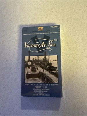 Victory at Sea Special Collectors Edition - Vols. 13-16 (VHS) Sealed 5.99 - Image 1 of 4