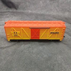 HO Scale TYCO Train Livestock Cattle Car Durango 40' w/ open Doors Rd# KC 40394 - Picture 1 of 9