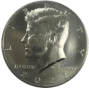 Moneda de 50 centavos medio dólar Kennedy de Estados Unidos 2022-P - Imagen 1 de 2