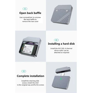Slim M.2 SSD Adapter | Type C Connectivity | Effortless Compatibility - Afbeelding 1 van 8