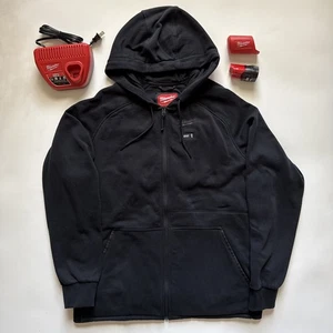 Milwaukee Heated Jacket Hoodie Kit w/ 2.0 Ah Battery & Charger Mens 2X 306B-212X - Picture 1 of 15