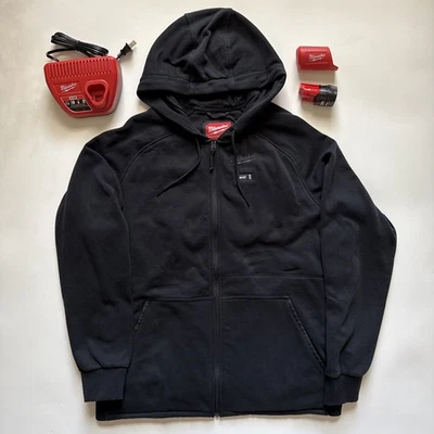 Milwaukee Heated Jacket Hoodie Kit w/ 2.0 Ah Battery & Charger Mens 2X 306B-212X - Image 1 of 4