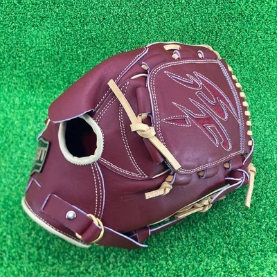 Guante de receptor de bola dura ZETT etiqueta de soldador cuero genuino béisbol de Japón Foto 1 de 4