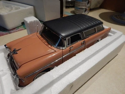 Chevy Nomad SW 1955 RARO en coral/gris en caja original edición limitada, Danbury como nuevo, Foto 1 de 3