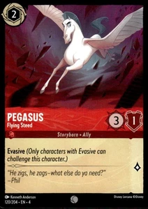 Pegasus - Flying Steed 2024 Disney Lorcana - Ursula's Return #120 Common - Picture 1 of 2