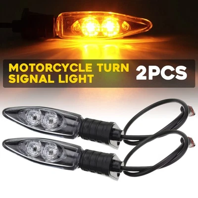 2x Turn Signal Indicator Lights For BMW R1200R 2009-2016/K1300R K1300S 2009-14 E - Image 1 of 4