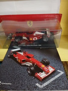 Ferrari F2002 Rubens Barrichello 2002  1:24 NELLA TECA BOX ORIGINALE MAI APERTO - Foto 1 di 6