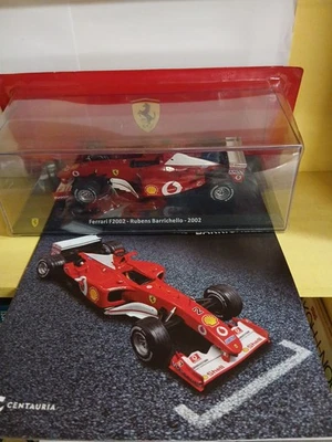 Ferrari F2002 Rubens Barrichello 2002  1:24 NELLA TECA BOX ORIGINALE MAI APERTO - Immagine 1 di 4
