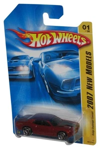 Hot Wheels 2007 New Models 1/36 Dodge Challenger Concept Red Toy Car 001/180 - Picture 1 of 1