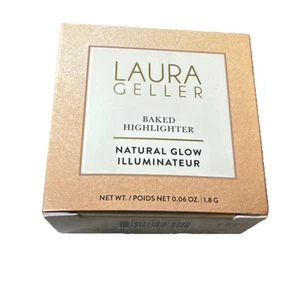 Laura Geller gebackener Highlighter natürlicher Glanz französische Vanille 0,06 Unzen Neu im Karton ohne Glitzer - Bild 1 von 7