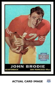 2001 Topps Archives Reserve #59 JOHN BRODIE San Francisco 49ers Set-Break NM - Picture 1 of 4