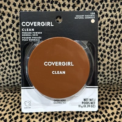 Covergirl Clean Pressed Powder 120 Creamy Natural Original Talc - Image 1 of 3