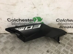YAMAHA MT03 LEFT TANK COWL YEAR 2018 (STOCK 801) - Picture 1 of 4