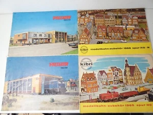 4 catálogos antiguos Kibri 1965 y 1966, Volmer 63/64 y 64/65 - Imagen 1 de 2