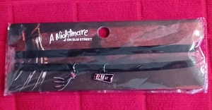 A Nightmare On Elm St. Necklace Choker Street Sign Claws Charms Freddy Krueger - Picture 1 of 4