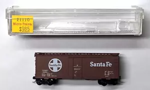 MTL Micro-Trains 21110 Santa Fe ATSF 149953 porta spina 40 piedi boxcar - Foto 1 di 1