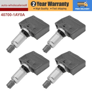 4X Tyre Pressure Sensors TPMS 40700-1AY0A For NISSAN GTR & 370Z 2009-2010 - Picture 1 of 7