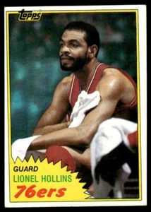1981-82 Topps Lionel Hollins Philadelphia 76ers #31 - Imagen 1 de 2